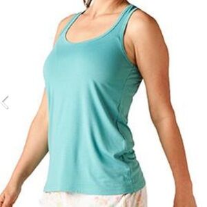 Free Fly Performance Bamboo Racerback Tank - Bottle Green